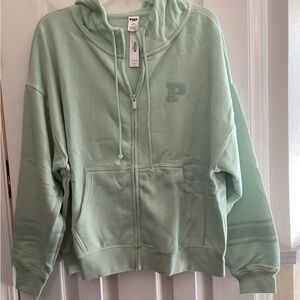 PINK Victoria's Secret Mint Green Hoodie